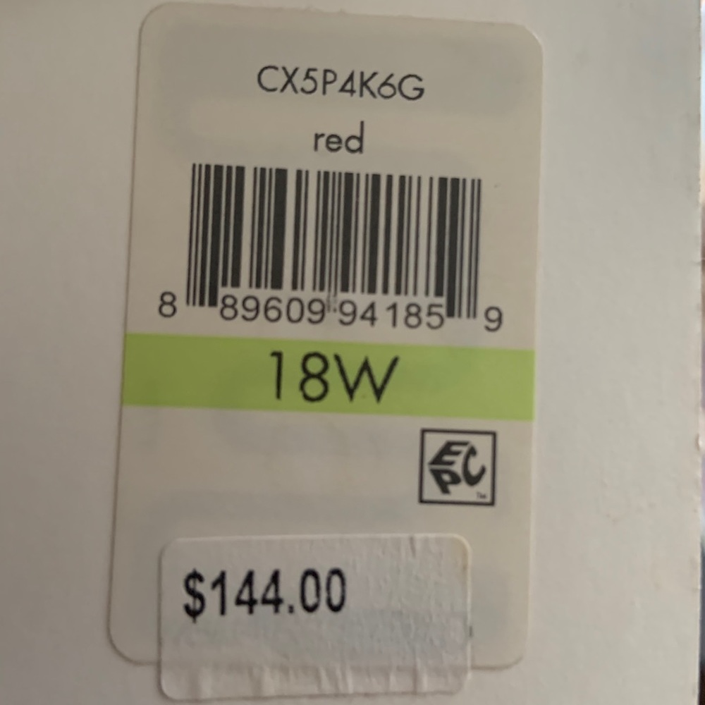 Red Calvin Klein Dress 18 NWT - Picture 4 of 4